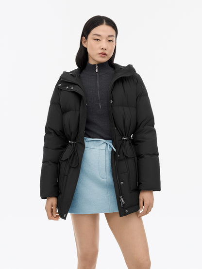 Tiger of Sweden | Manteau matelassé mi-long 'Cory' | Noir