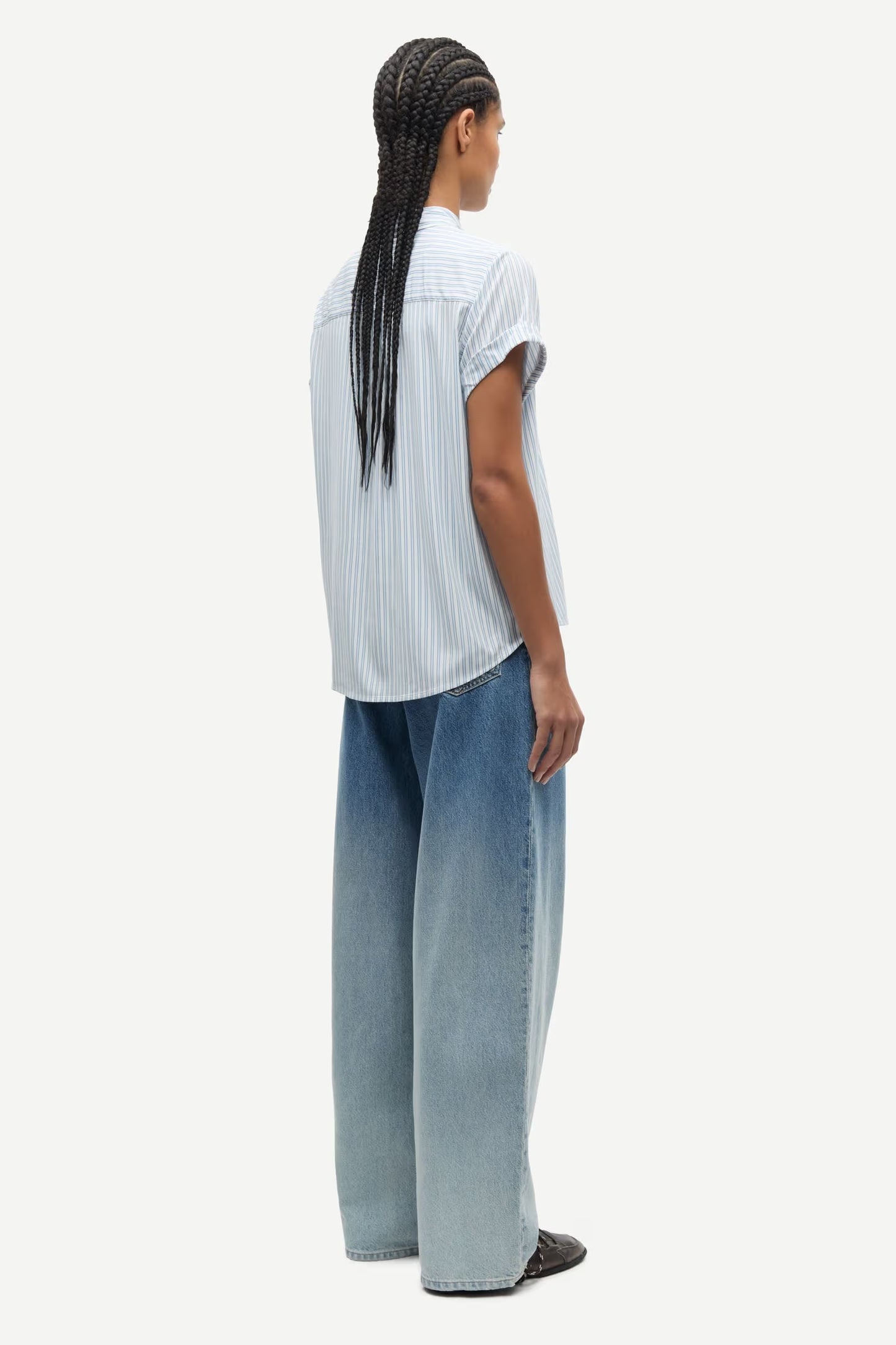 SAMSØE | Blouse "MAJAN" - Gris rayé