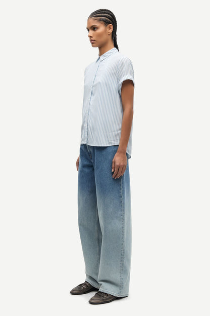 SAMSØE | Blouse "MAJAN" - Gris rayé