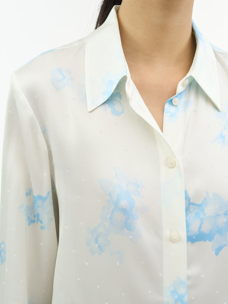 Tiger Of Sweden | Chemise "Camila" | Ivoire floral