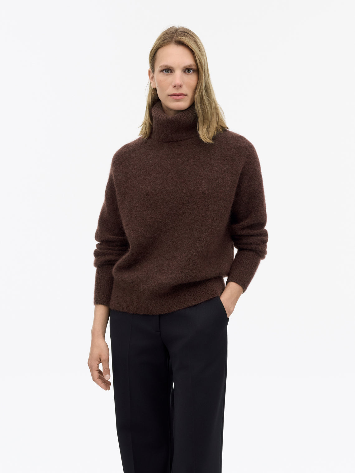 Tiger of Sweden | Pull à col roulé 'Paxi' | Bourgogne