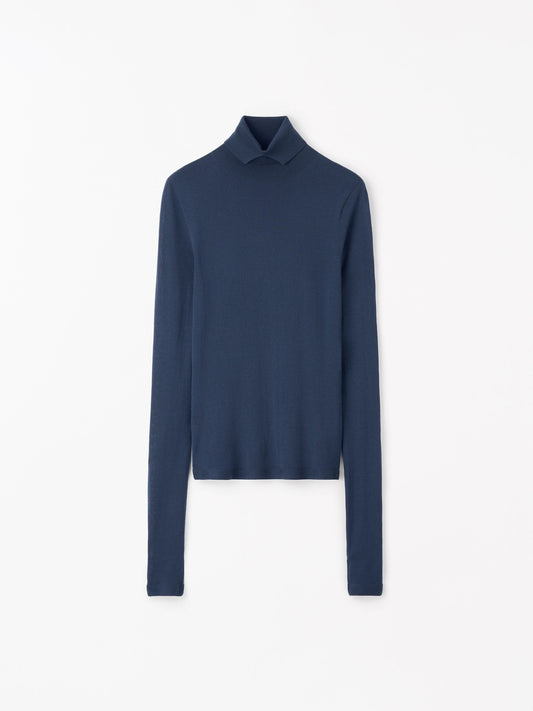 Tiger of Sweden | Pull en maille 'Aminha' | Bleu acier