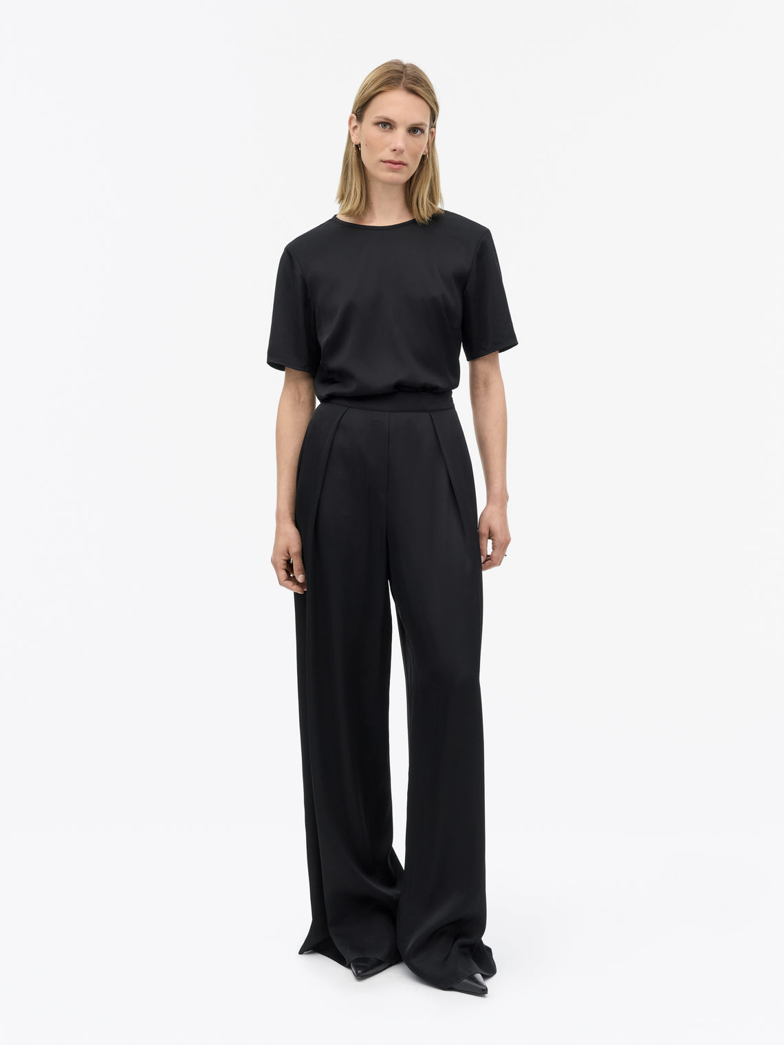 Tiger of Sweden | Blouse à manches courtes "Robyn" - Noir