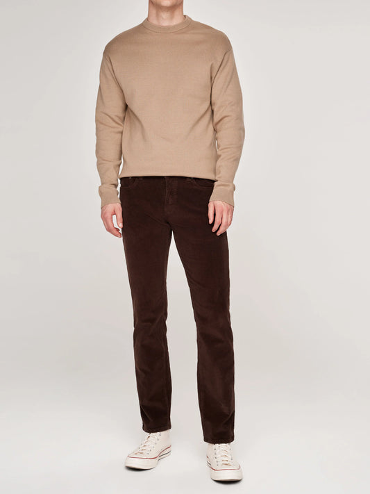DL1961 | Pantalon slim velours côtelé "Nick" - Brun
