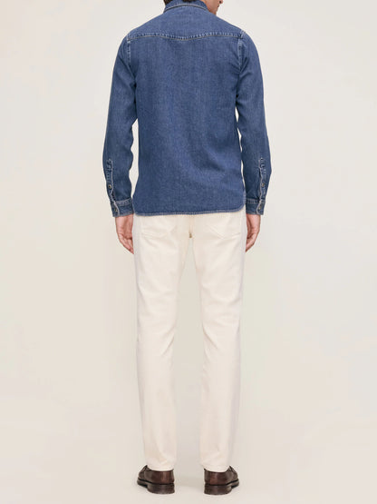 DL1961 | Pantalon slim velours côtelé "Nick" - Blé