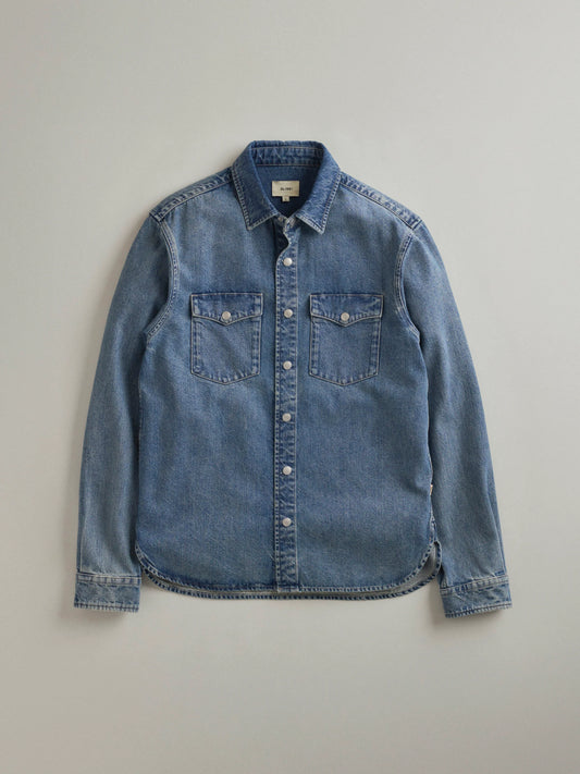 DL1961 | La chemise en denim ''Dominick'' - Bleu Lapis