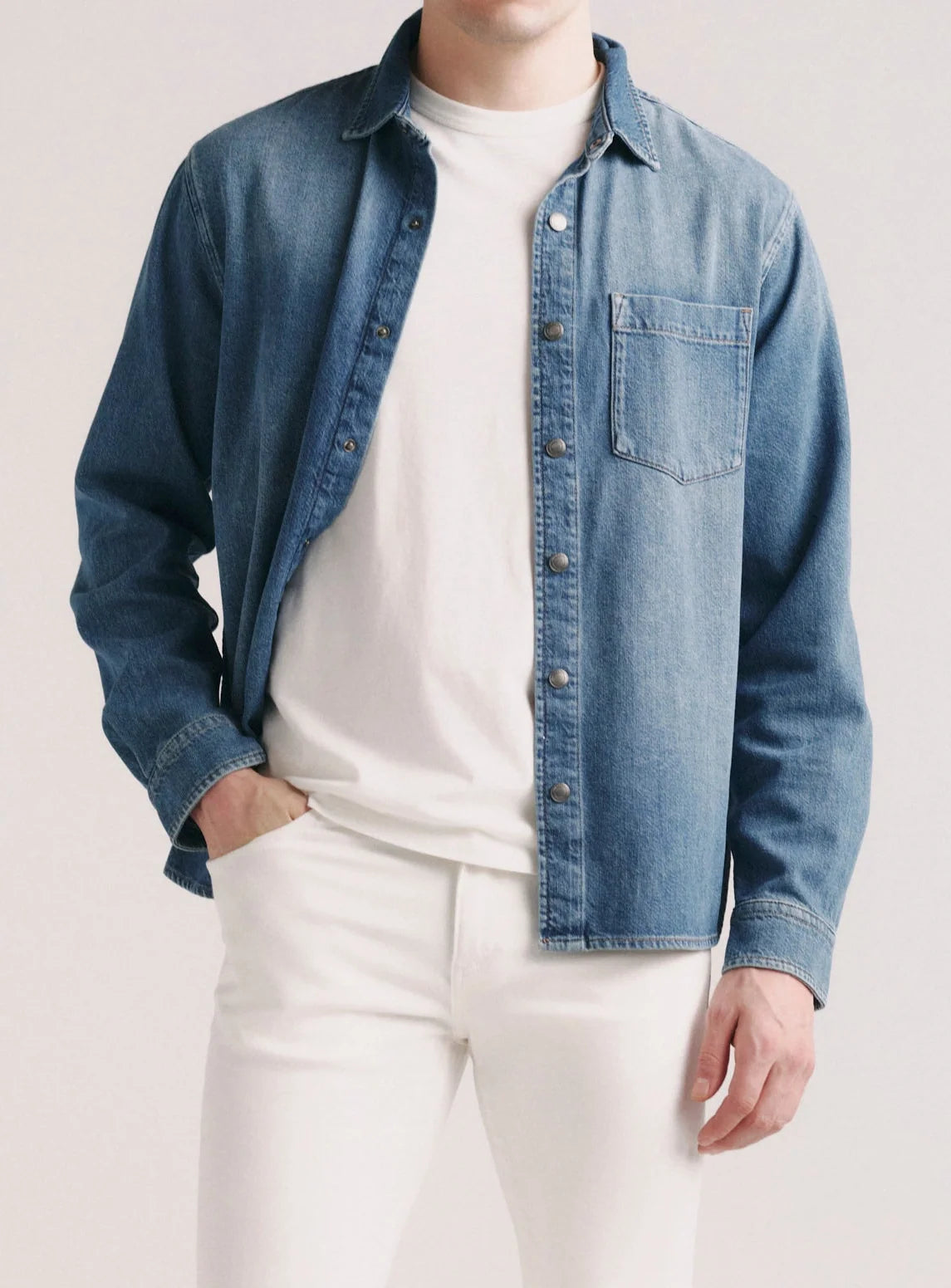 DL1961 | La chemise en denim ''Dominick'' - Bleu Lapis