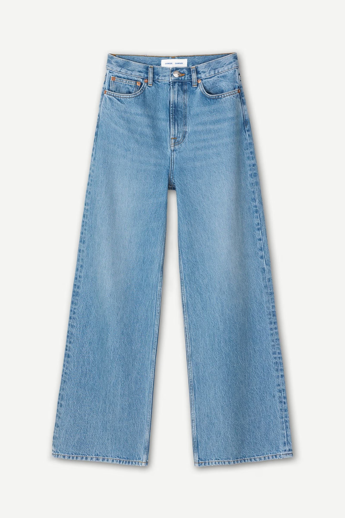 SAMSØE | Jean taille haute ''Rebecca'' - Bleu claire