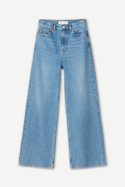 SAMSØE | Jean taille haute ''Rebecca'' - Bleu claire