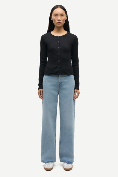 SAMSØE | Jean taille haute ''Rebecca'' - Bleu claire