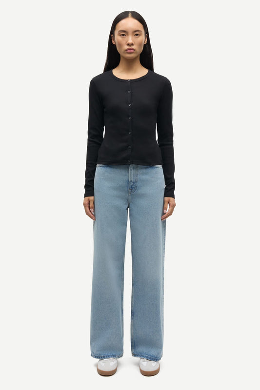 SAMSØE | Jean taille haute ''Rebecca'' - Bleu claire