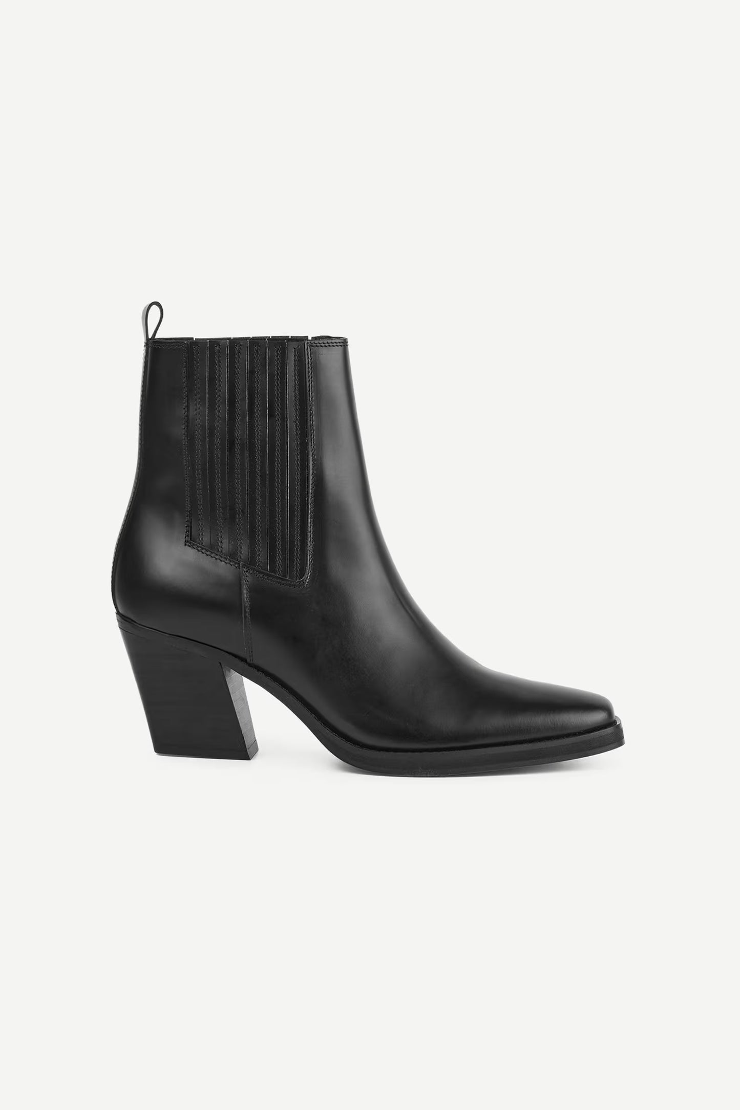 SAMSØE | Bottines ''Sophia'' style western - Noir