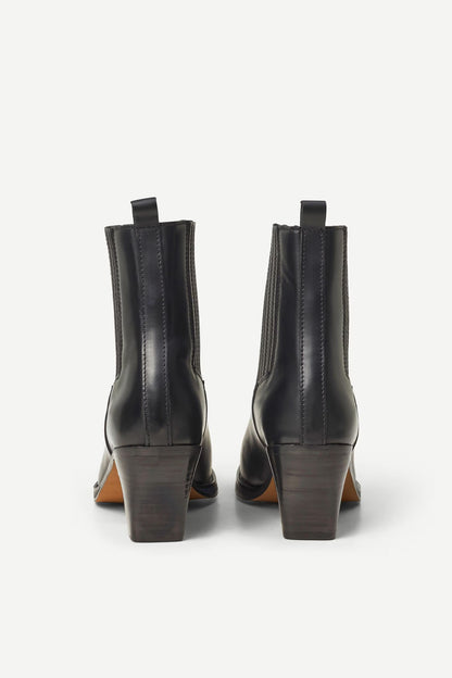 SAMSØE | Bottines ''Sophia'' style western - Noir
