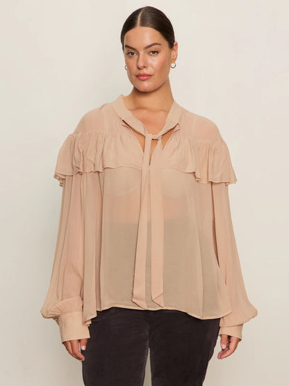 Sanctuary | Blouse "Fade Into You"- Vieux rose