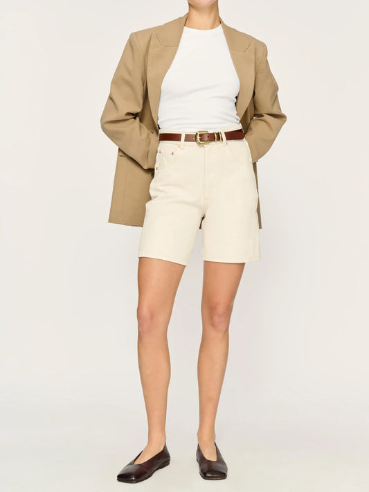 DL1961 | Le short ''Taylor'' High Rise - Couleur lin