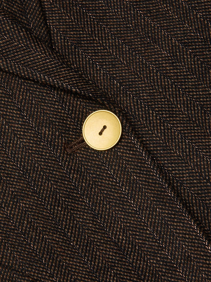 L'Agence | Veston  "CHAMBERLAIN"-Marron multicolore