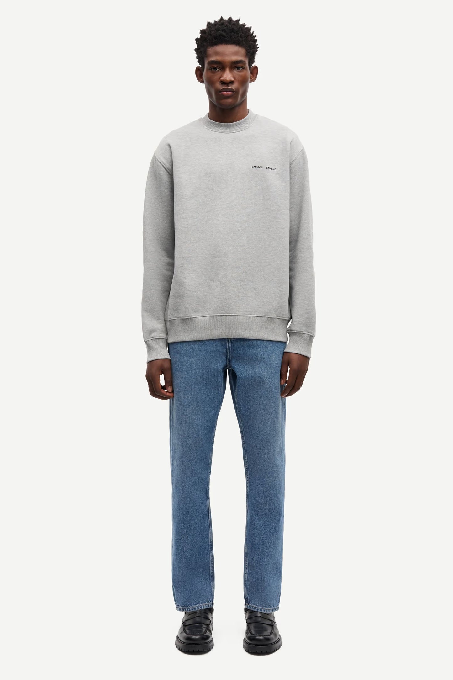 SAMSØE SAMSØE | Pull à col rond "Norsbro" - Gris