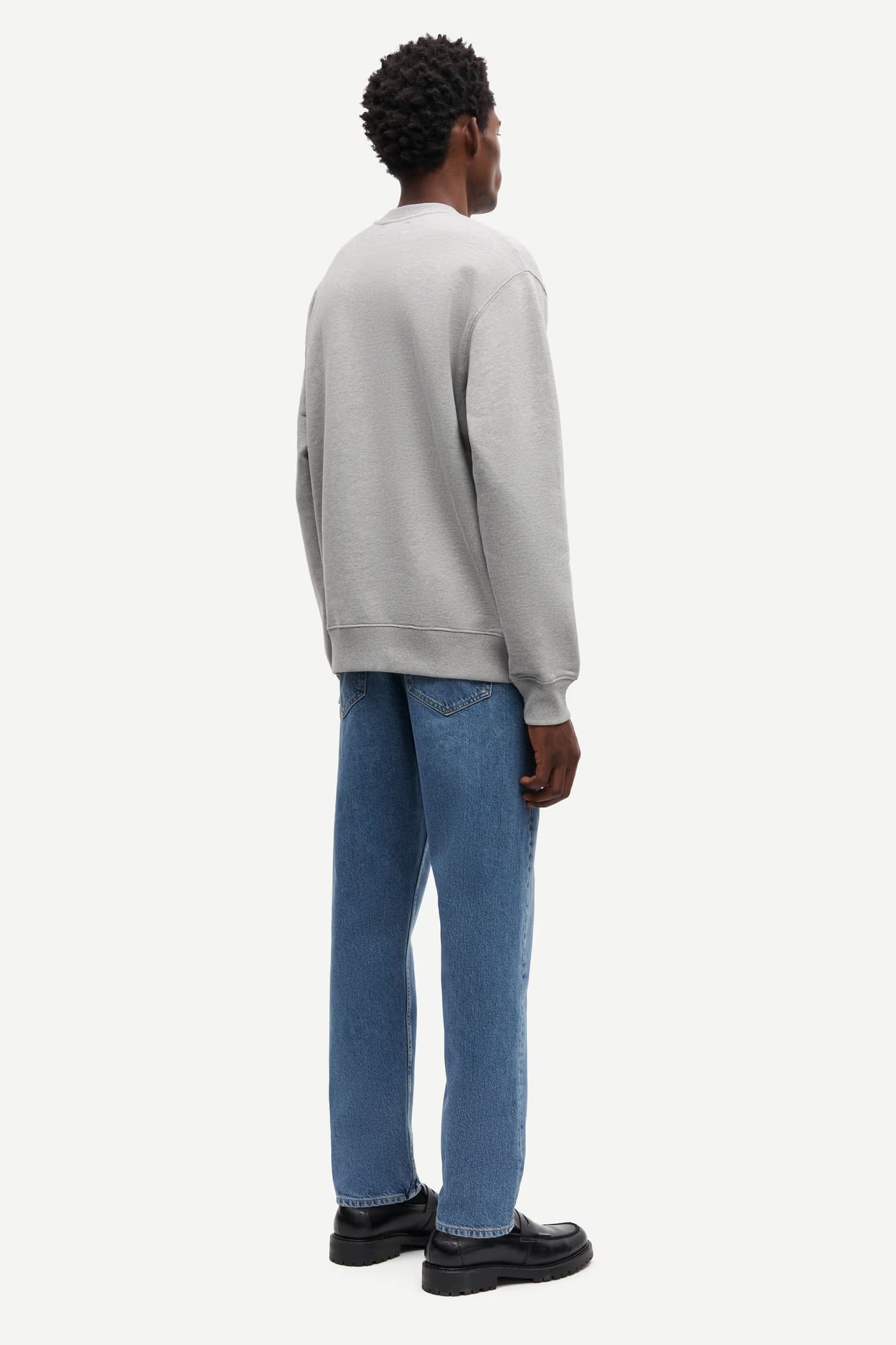 SAMSØE SAMSØE | Pull à col rond "Norsbro" - Gris