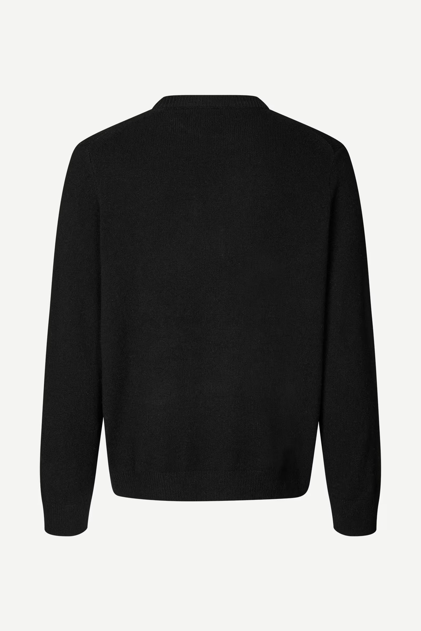 SAMSØE SAMSØE | Pull en laine "Isak" - Noir