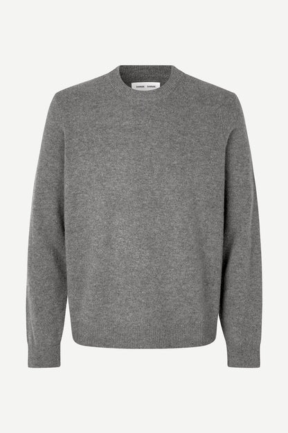 SAMSØE SAMSØE | Pull en laine "Isak" - Gris
