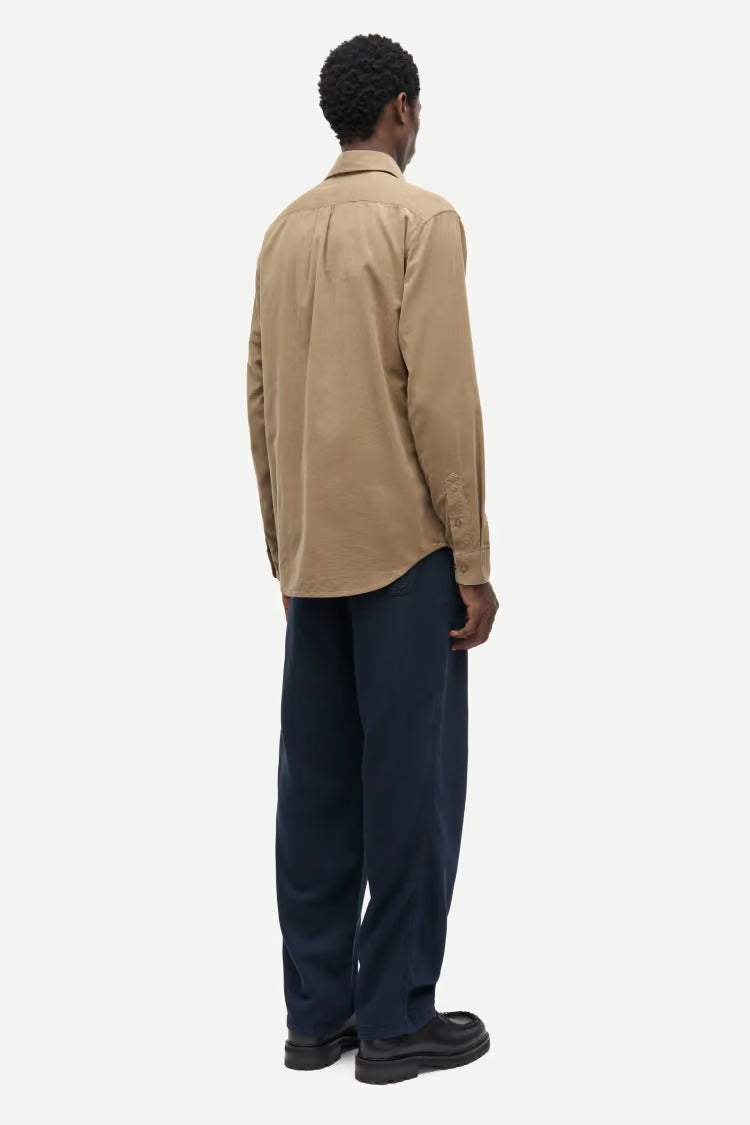 SAMSØE SAMSØE | Chemise en velours côtelé "Saliam NX" - Sable