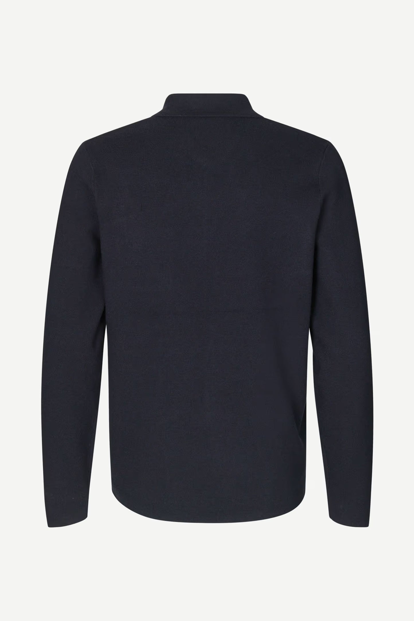 SAMSØE SAMSØE | Pull zip "Guna" - Bleu marine