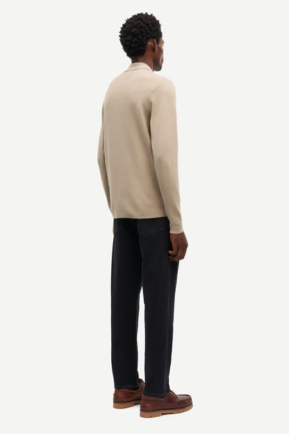 SAMSØE SAMSØE | Cardigan zippé "Guna X" - Beige
