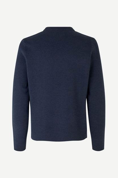 SAMSØE SAMSØE | Pull "Gunan" - Bleu nuit