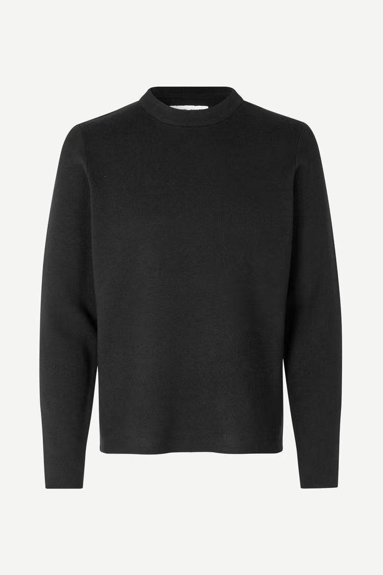 SAMSØE SAMSØE | Pull à col rond "Gunan" - Noir