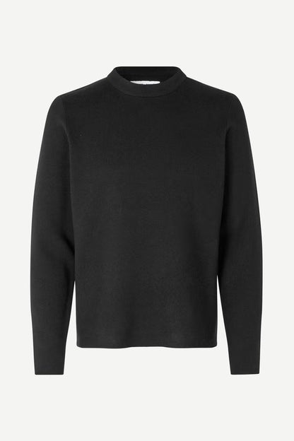 SAMSØE SAMSØE | Pull à col rond "Gunan" - Noir
