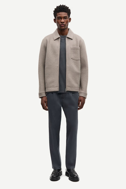 SAMSØE SAMSØE | Veste cardigan "Hannes" - Elephant