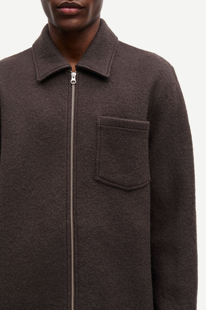SAMSØE SAMSØE | Veste cardigan "Hannes" - Café turque