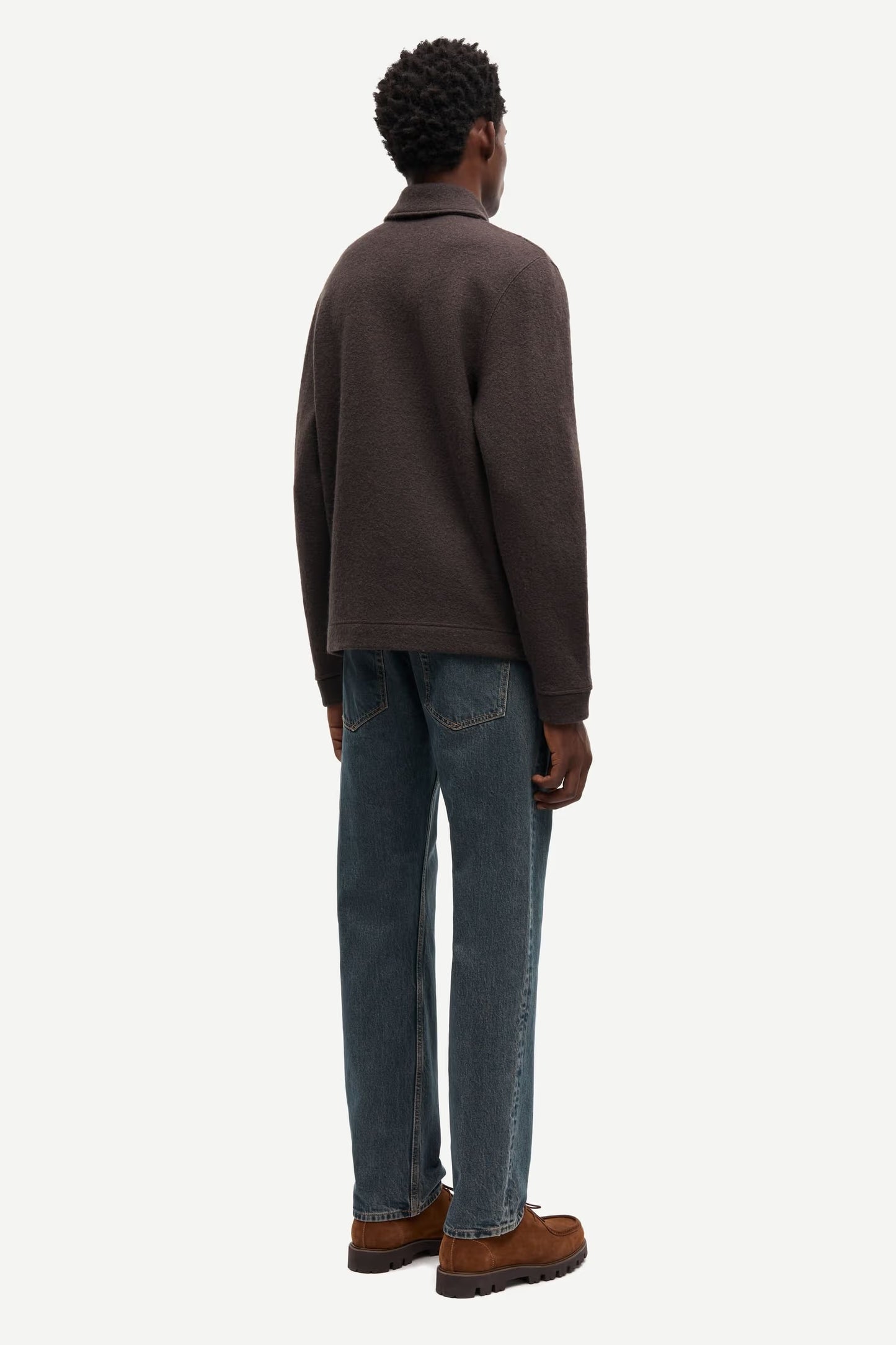 SAMSØE SAMSØE | Veste cardigan "Hannes" - Café turque