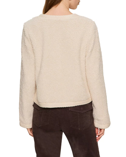 Sanctuary | Cardigan en fausse peau de mouton ''Cuddle Up'' - Avoine