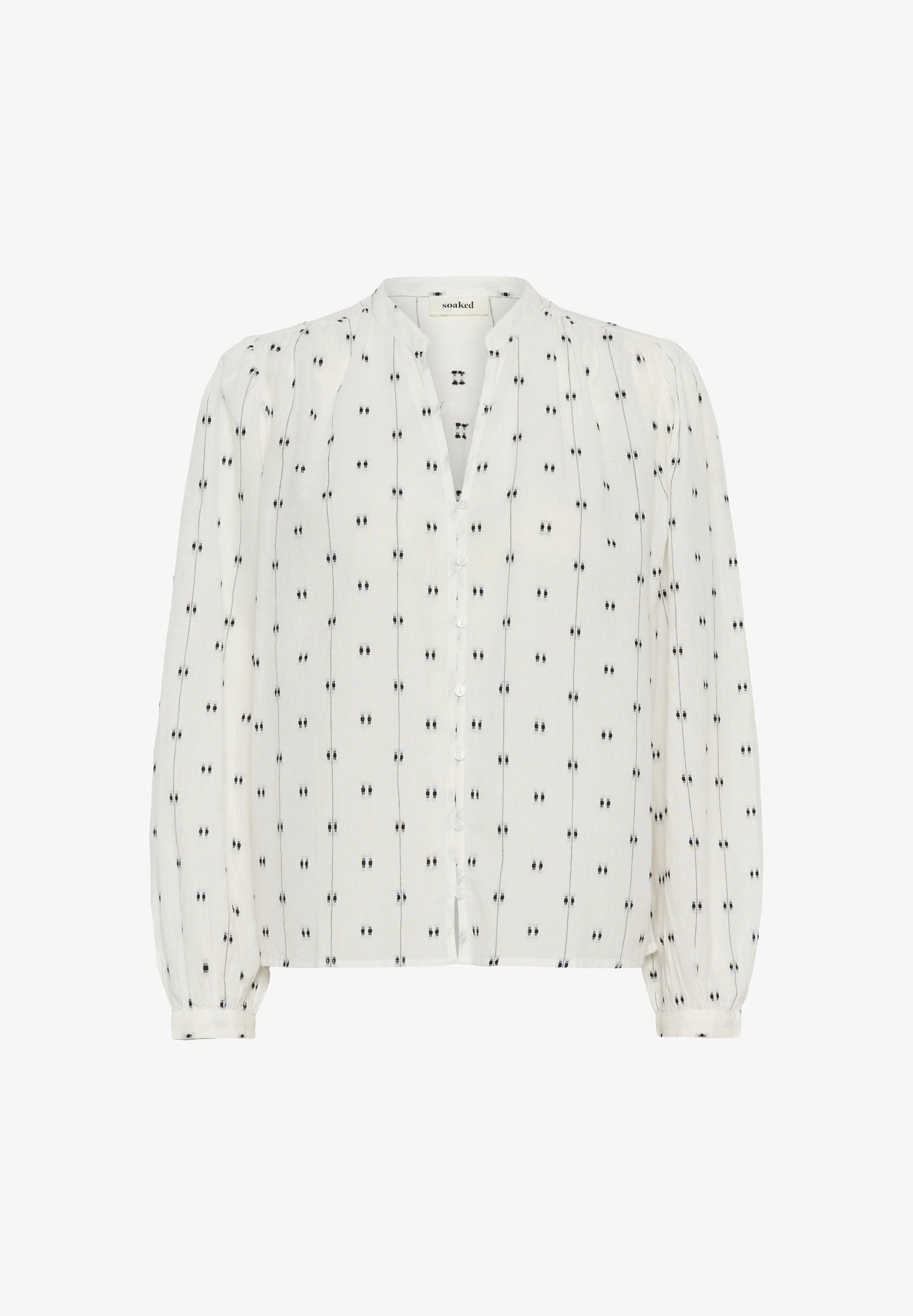 SOAKED IN LUXURY | Chemise 'Amelie'| Blanche