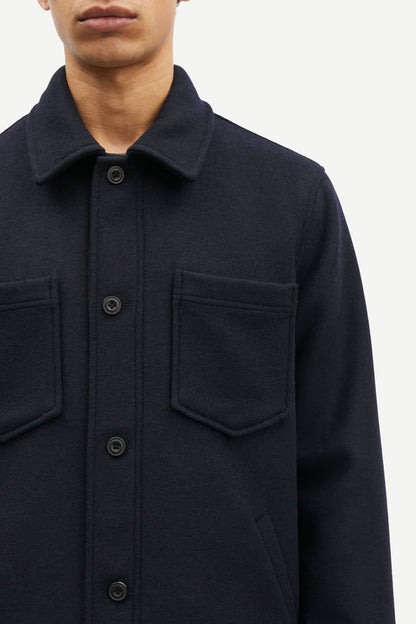 SAMSØE SAMSØE | Manteau "Pally" - Bleu Marine