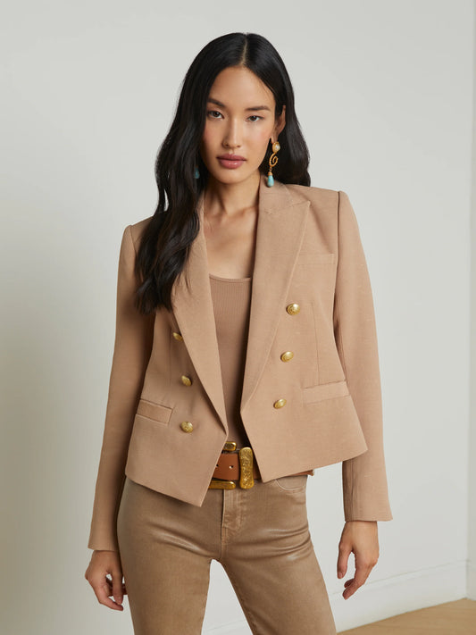 L'AGENCE | Blazer "BROOKE" - Beige