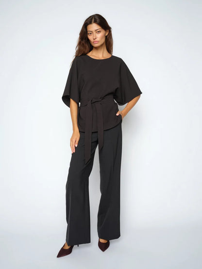 Mos Mosh | Pantalon 'Leya Miley' | Noir