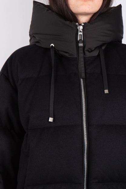 DUNO | Doudoune en laine ''Heka Prato'' - Noir