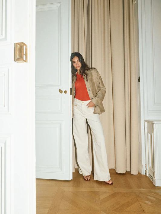 MOS MOSH | Jean "COLLETTE" - Ecru