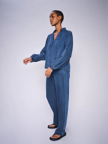 MOS MOSH | Blouse effet jean "TENLEY"