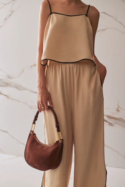 SANCIA | Sac en daim ''Altura'' - Tan
