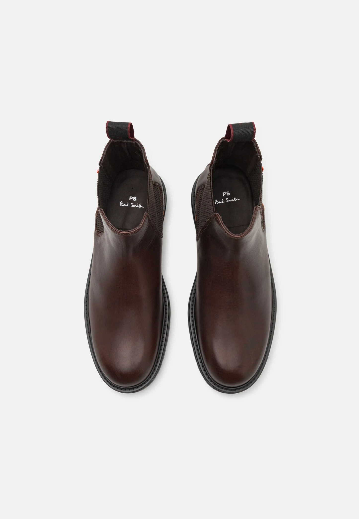Paul Smith | Les bottes Chelsea en cuir ''Xenon'' -  marron foncé