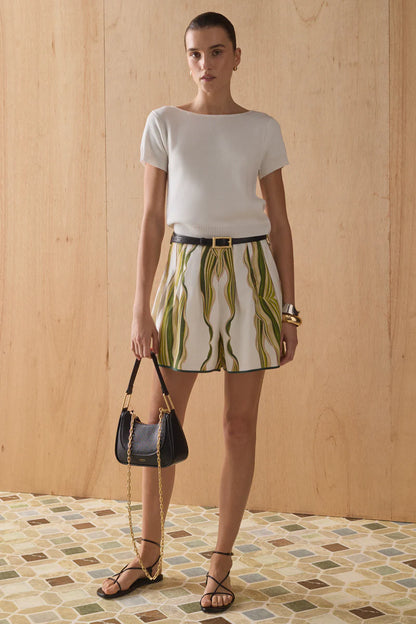 SANCIA | ceinture en cuir ''Olinda'' - Noir