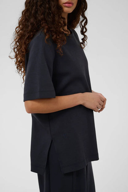 Soaked | Le t-shirt "Hevanne" | Bleu foncé