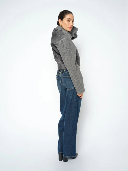 Mos Mosh | Jean 'Relee Buckle' | Bleu Foncé