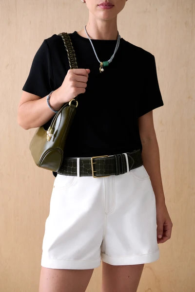 SANCIA | ceinture ''Bruno'' - Vert