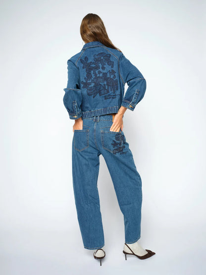 Mos Mosh | Veste en denim 'Cannen Bernat' | Bleu