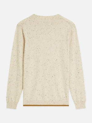 Scotch & Soda | Pull à manches longues en mélange de laine  "Neps" - Lait de poule