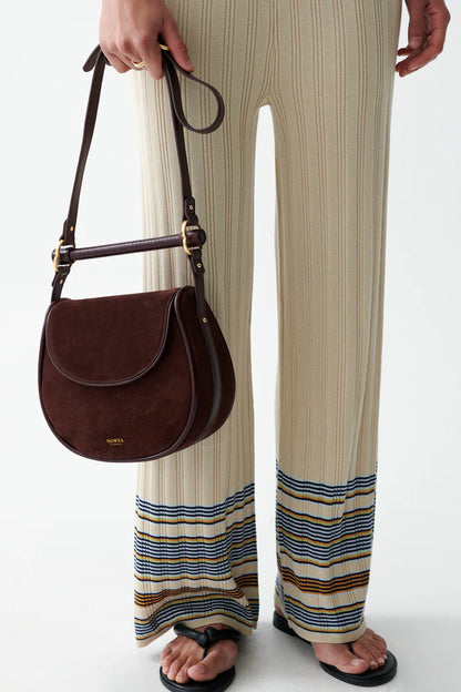 Sancia | Le pantalon ''Fredrika'' - Rayures champagne